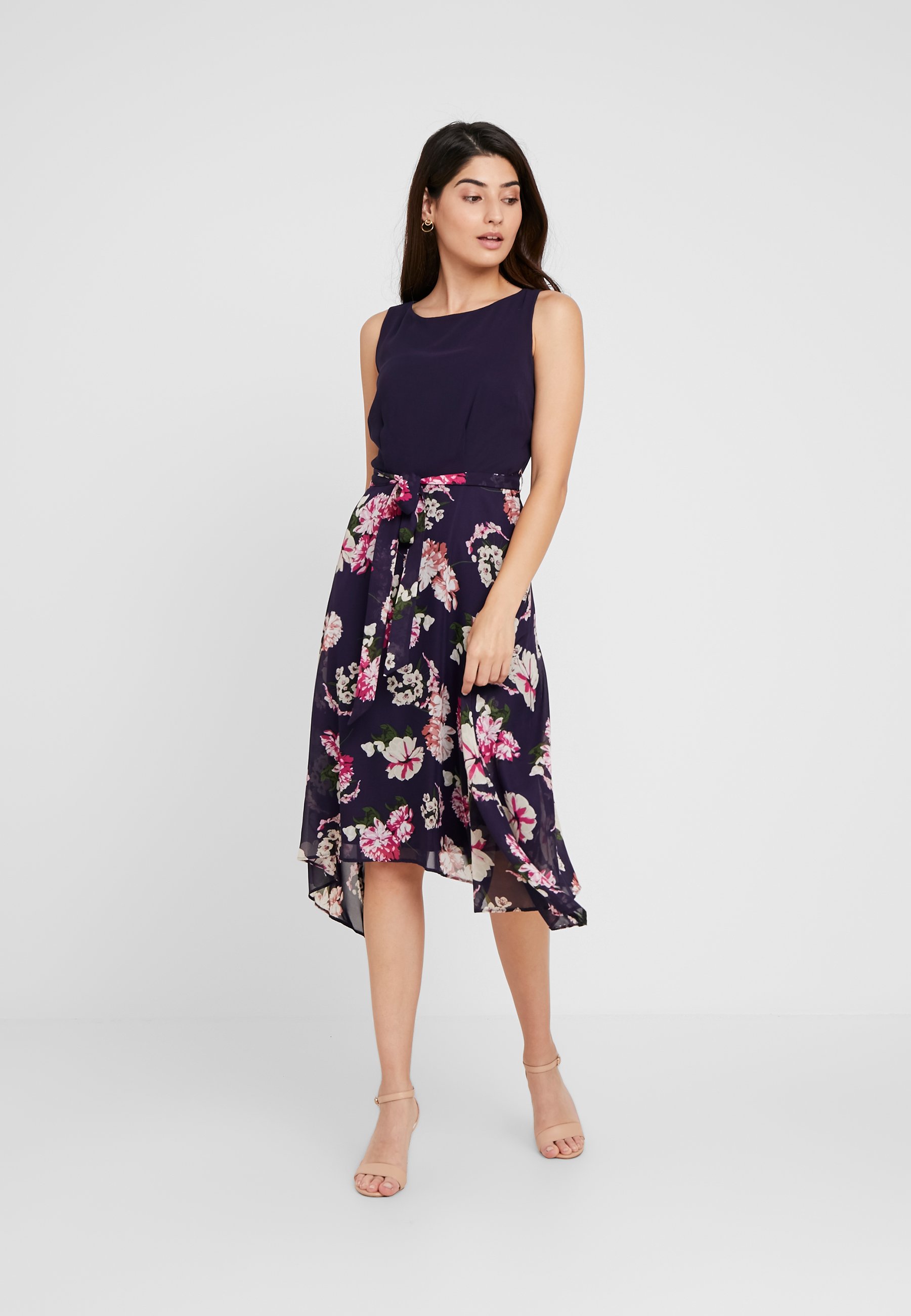 dorothy perkins navy floral dress