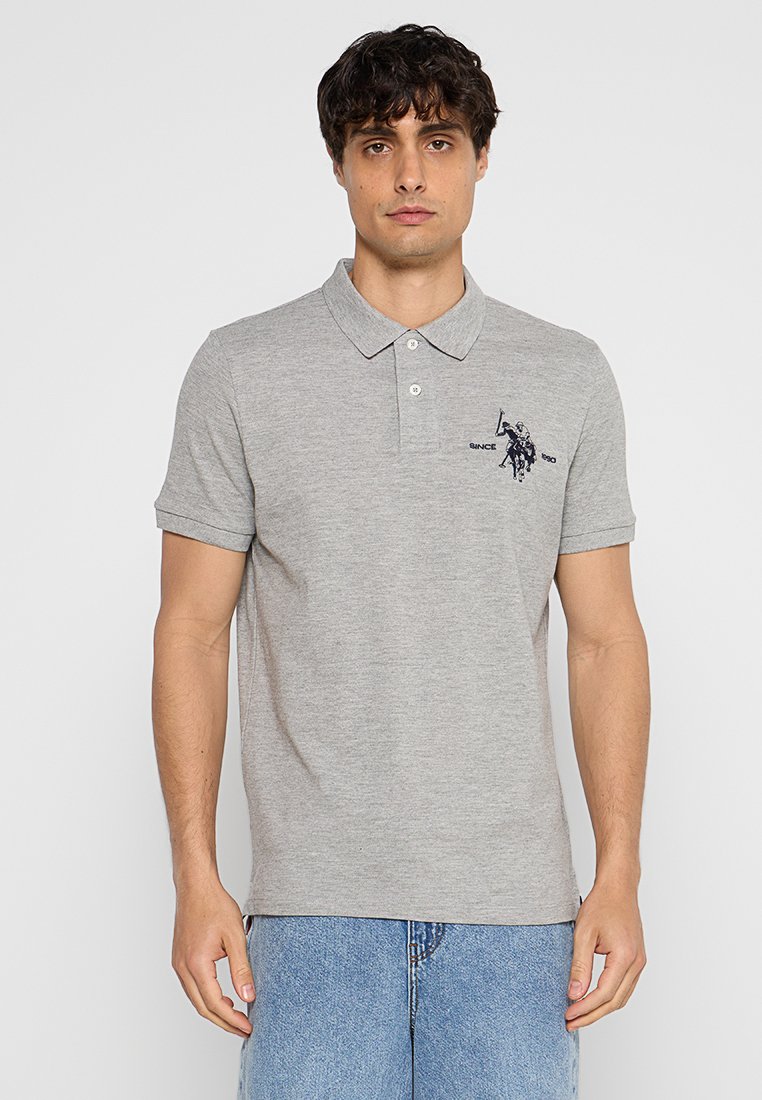 U.S. Polo Assn. Poloshirt lichtgrijs