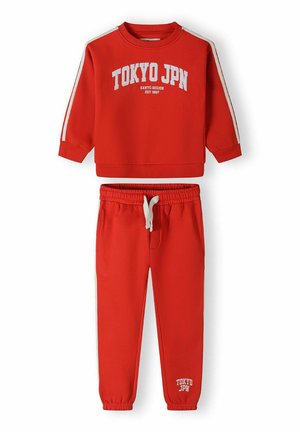 CREW NECK SET - Collegepaita - red