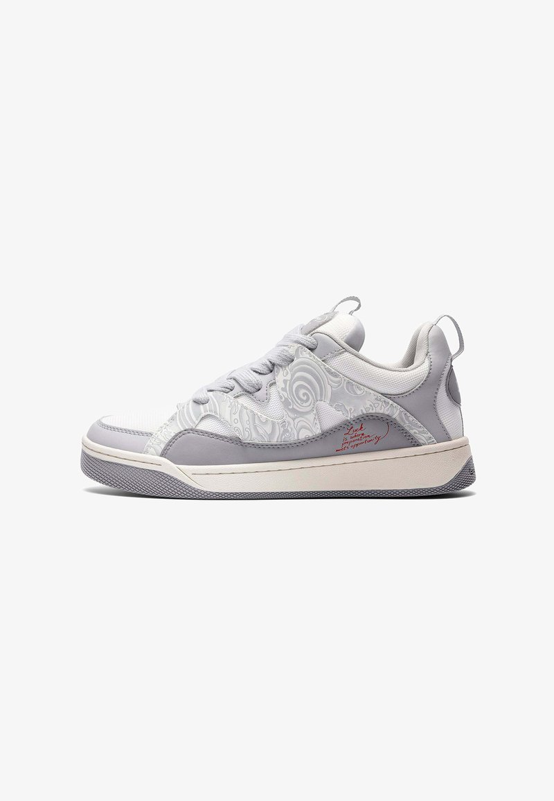 Ed Hardy WAVES - Trainers - white grey