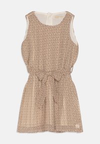 Michael Kors Kids PLEATED DRESS - Koktejlové šaty / šaty na párty - light brown