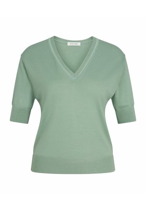 FALKE, T-shirt basic - quiet green