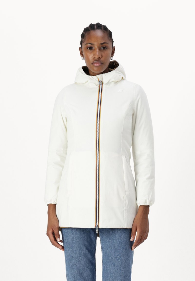 K-Way DENISE WARM DOUBLE - Parka - white/brown