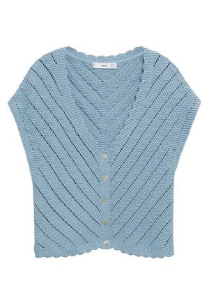Vest - light blue