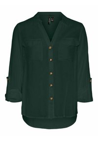 Vero Moda VMBUMPY L/S NEW NOOS - Košilová halenka  - pine grove