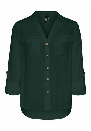 BUMPY NEW NOOS - Button-down blouse - pine grove