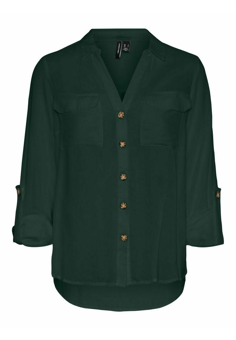 Vero Moda VMBUMPY L/S NEW NOOS - Košilová halenka  - pine grove