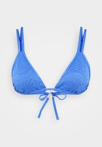 DOUBLE STRAP TRIANGLE - Gornji dio bikinija - blue
