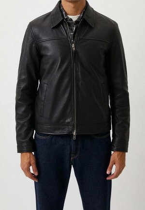 Serge Pariente Veste en cuir - black
