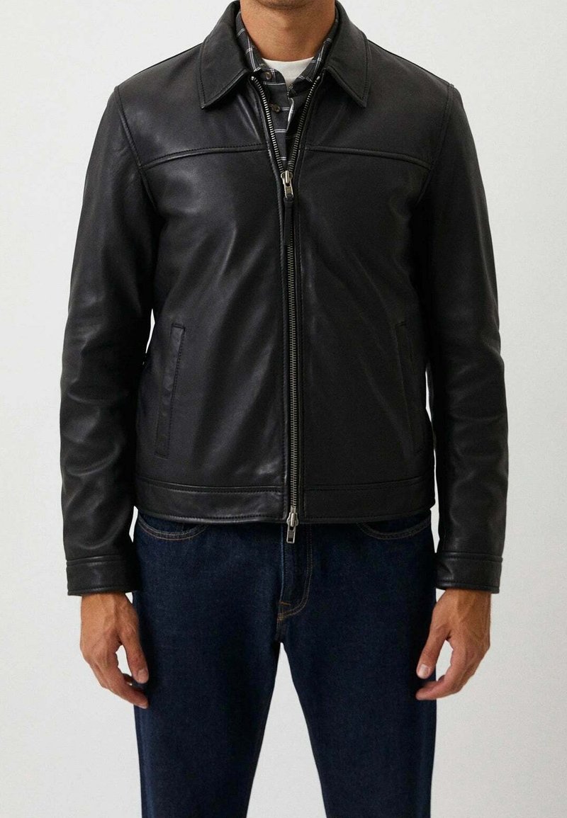 Serge Pariente Skinnjacka - black