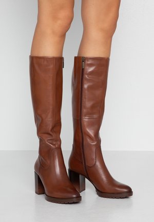 Bottes - cognac