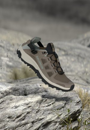 TECHAMPHIBIAN 5 - Παπούτσια πεζοπορίας - walnut/wrought iron/black