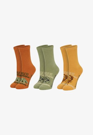 Jurassic World, 3 PACK - Chaussettes - mehrfarbig
