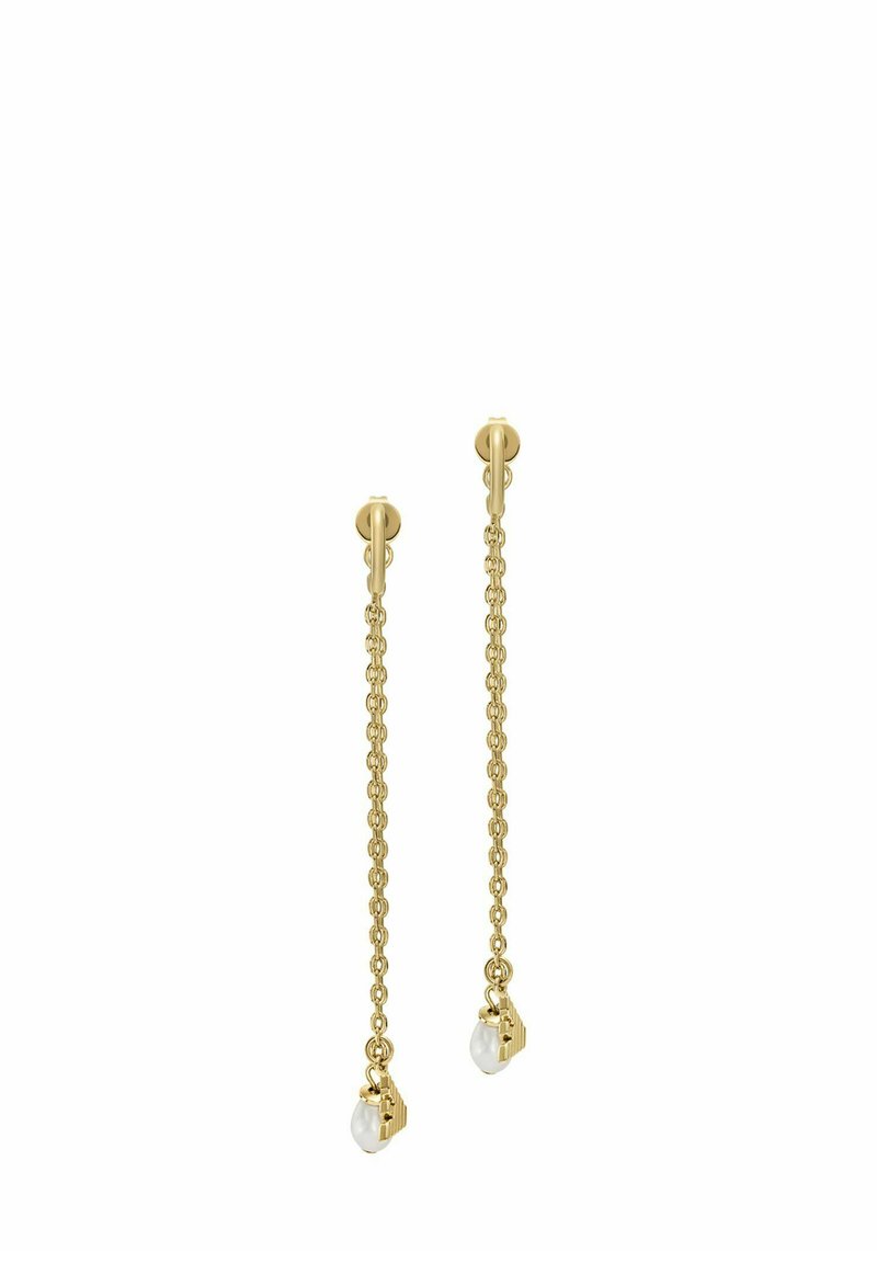Emporio Armani EAGLE LOGO - Pendientes - gold-coloured