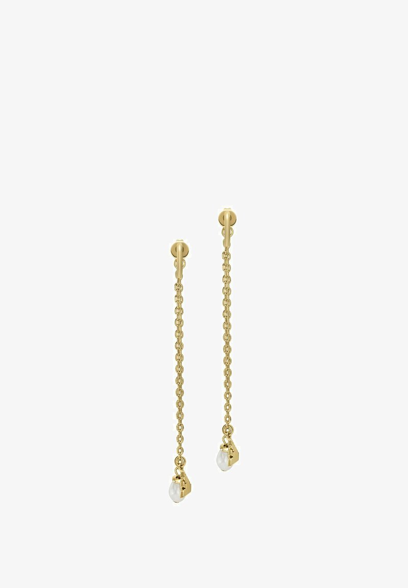 Emporio Armani EAGLE LOGO - Pendientes - gold-coloured