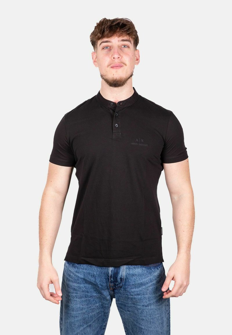 Armani Exchange T-shirt basic zwart