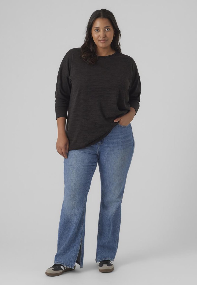 Vero Moda Curve Longsleeve zwart Vero Moda Curve Longsleeve zwart