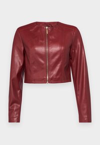 ONLECHO JACKET - Giacca in similpelle - syrah