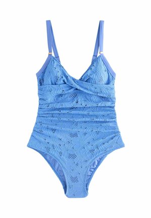 TUMMY CONTROL - Badeanzug - blue broderie