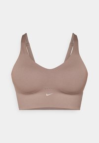ALATE MIT MITTLEREM HALT - Sportski grudnjak sa srednje jakom potporom - mink brown/white
