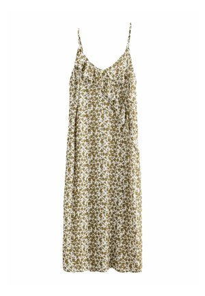 REGULAR FIT - RUFFLE  - Dnevna haljina - khaki green