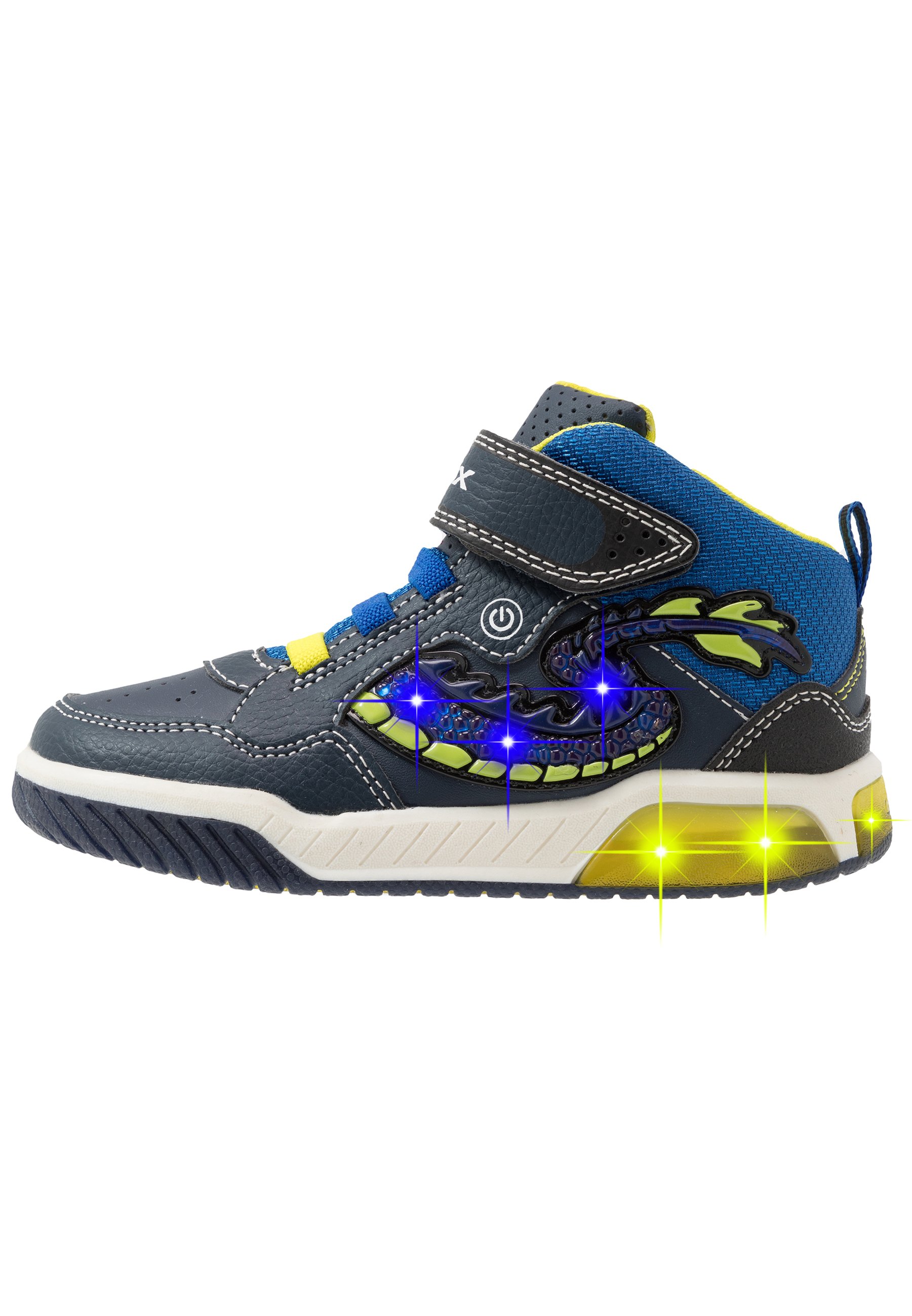 Trainers GEOX - J Inek B. B J159CB 014BU C0038 S Black/Orange - Velcro -  Low shoes - Boy - Kids' shoes | efootwear.eu
