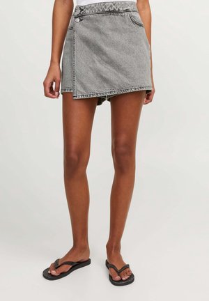 Jeansshorts - grey denim