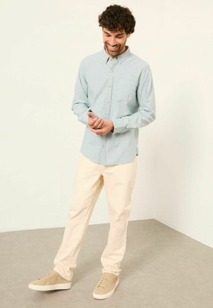 REGULAR FIT LONG SLEEVE OXFORD DOBBY - Hemd - jade green