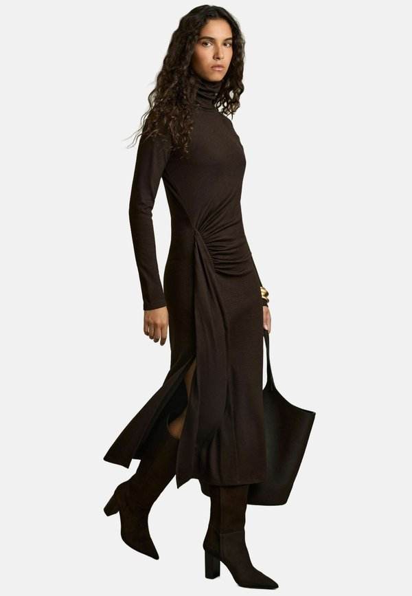 REGULAR FIT - NILE RUCHED - Jerseykleid