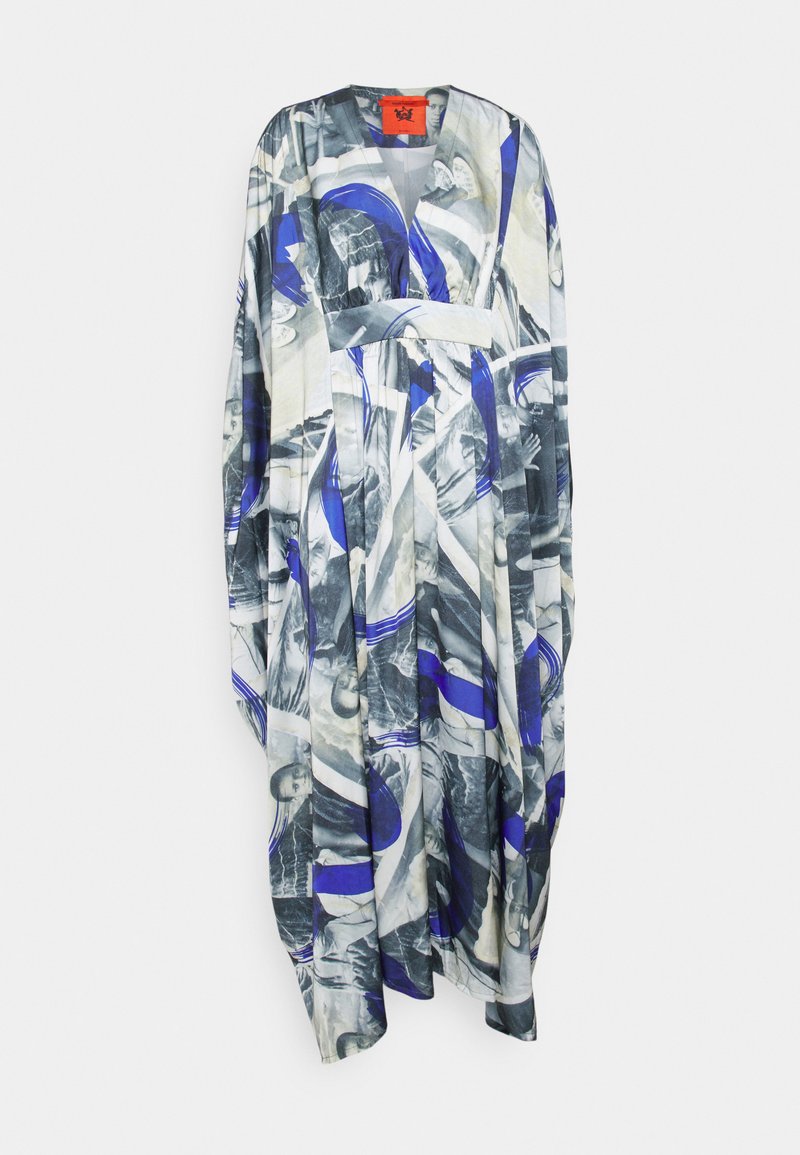 Thebe Magugu Maxi-jurk blauw Thebe Magugu Maxi-jurk blauw