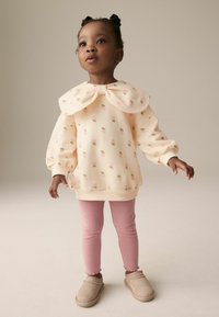 Next FLORAL SET - Leggings - cream