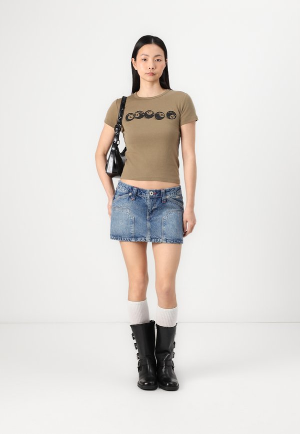 CARPENTER MINI - Denim skirt3