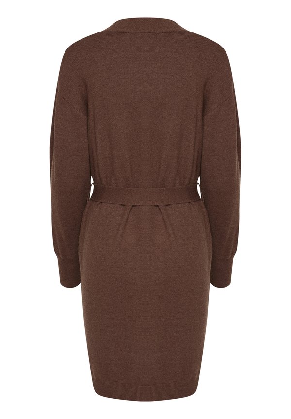 BYNONINA - Cardigan - brunette melange2