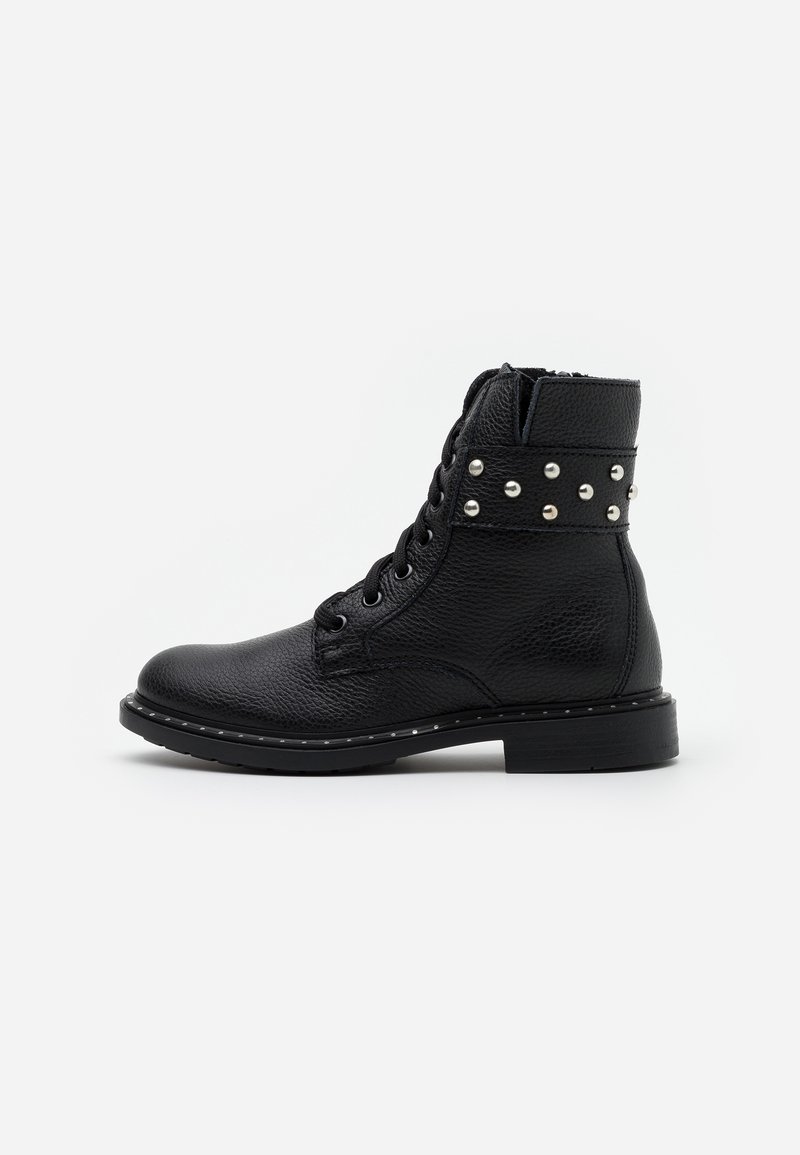 Richter Stivaletti stringati - black