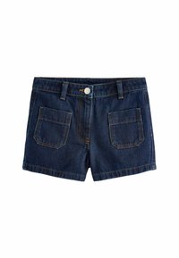 Next - POCKET - REGULAR FIT - Denimshorts - dark blue Miniaturebillede 1