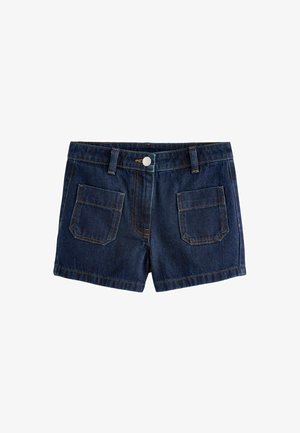 POCKET - REGULAR FIT - Denimshorts - dark blue