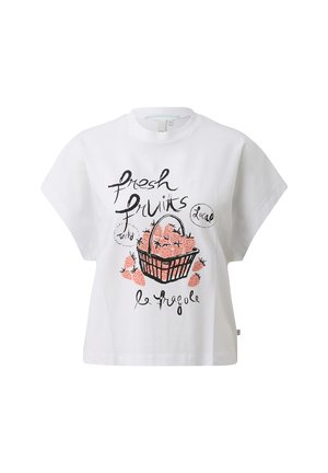 QS, T-SHIRT - T-Shirt print - weiß