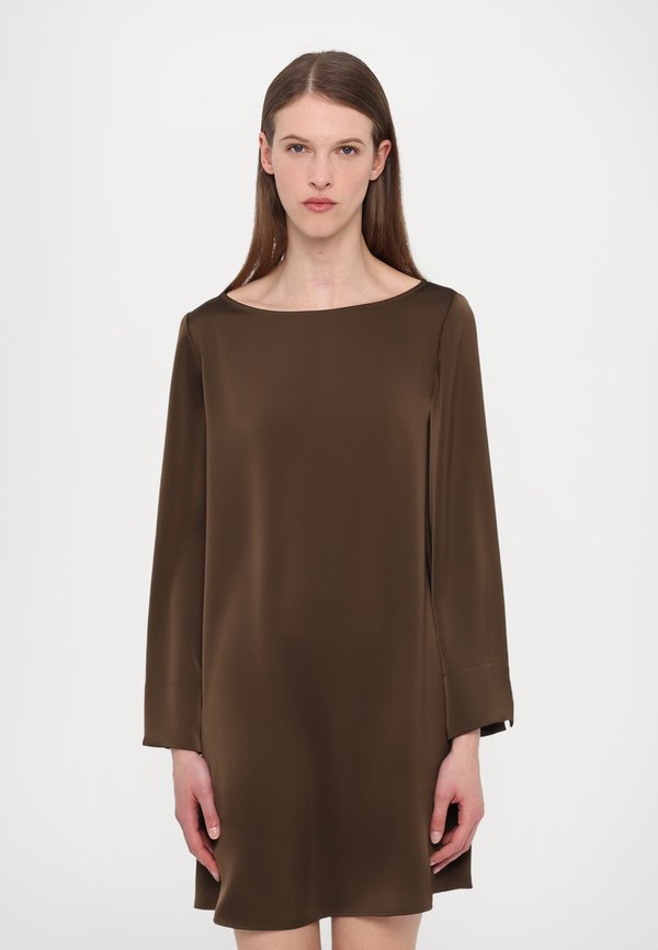 GENUS - Day dress - coffee