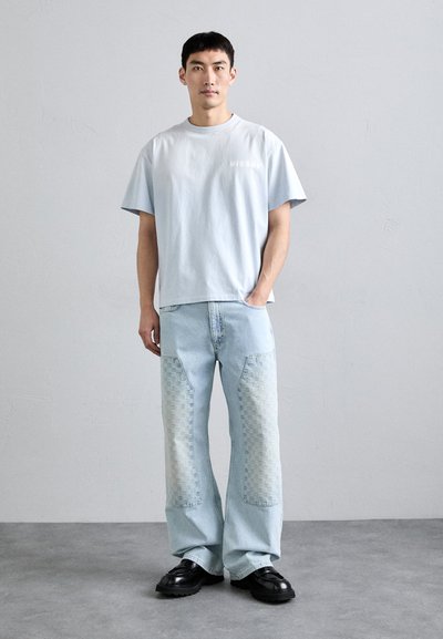 MISBHV COMMUNITY OCEAN WASHED  - Print T-shirt - blue