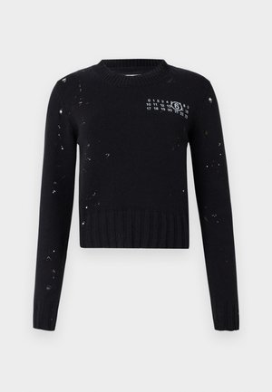 MM6 Maison Margiela CREWNECK - Džemperis - black