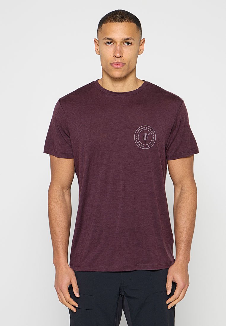 Icebreaker Sport T-shirt bruin