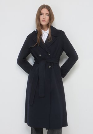Calliope DOPPIOPETTO - Trench - blu notte