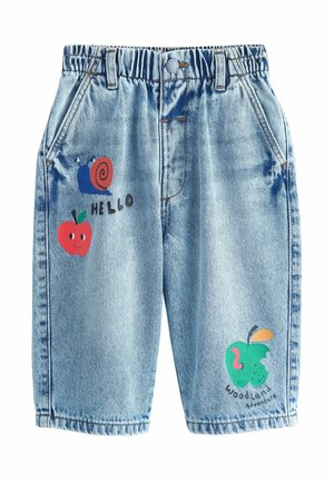 Egyenes szárú farmer - mid blue denim