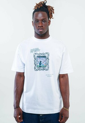 Atelier Of Faith, BUILDING MY LEGACY - Print T-shirt - white