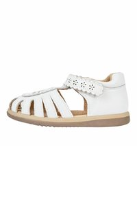 JoJo Maman Bébé - PRETTY CLOSED TOE - REGULAR FIT - Walking sandals - white Thumbnail Image 1