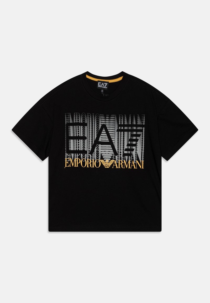 EA7 Emporio Armani T-shirt print zwart