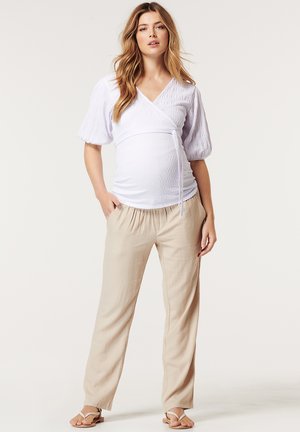 Noppies PANTS UNDER THE BELLY LIMA - Calças - humus
