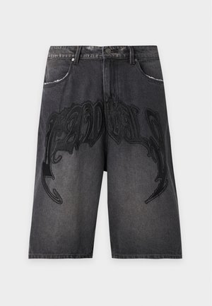 FAVELA, AVES JORTS - Lühikesed teksad - black