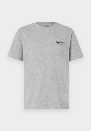 Rip Curl EASY TEE UNISEX - Basic T-shirt - grey marle