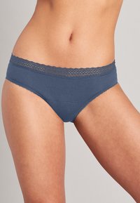 Schiesser - PERIOD PANTY 2 PACK - Aluspüksid - schwarz, flieder Väikepilt 1